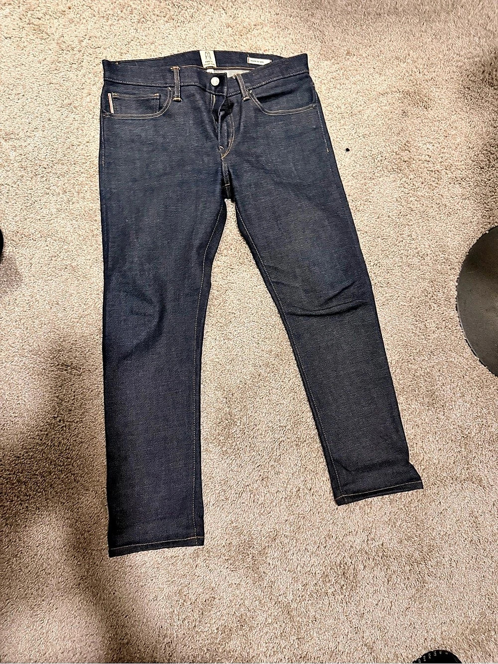 Kato Brand The Needle Selvedge Denim Raw 10.5oz size 32x26.5